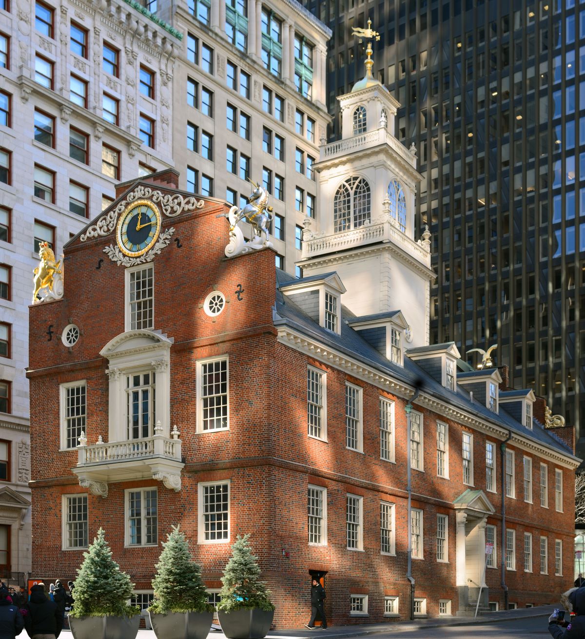 Old Provincial State House in Boston